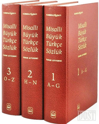 Misalli Büyük Türkçe Sözlük - 3 Cilt Takım
